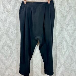 Silence + Noise black harem pants size M